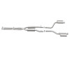 MagnaFlow Cat-Back SS 2.5in Dual Split Rear Exit (OEM Tips) 15-16 Dodge/Chrysler Charger/300 5.7L V8 - 19226