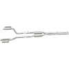 MagnaFlow Cat-Back SS 2.5in Dual Split Rear Exit (OEM Tips) 15-16 Dodge/Chrysler Charger/300 5.7L V8 - 19226