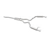 MagnaFlow Cat-Back 15-16 Ford Mustang 2.3L L4 Competition SS 3in Dual Split Rear 4.5in Black Tips - 19256