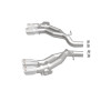 MagnaFlow Axle-Back Exhaust - Race Series - 2016-2024 Camaro SS Coupe