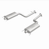 MagnaFlow 12-16 Lexus LS460 4.6L V8 Stainless Steel Axle Back (Uses Factory Tips) - 19296