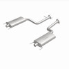 MagnaFlow 12-16 Lexus LS460 4.6L V8 Stainless Steel Axle Back (Uses Factory Tips) - 19296