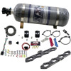 Nitrous Express 2018+ Ford 5.0L Coyote Wet Direct Port Plate System (w/12lb Bottle) - 20956-12