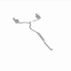 MagnaFlow Cat-Back 2016 Honda Civic (Sedan Only) 1.5L L4 Turbo 2.25in SS Dual Outlet - 19312