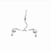 MagnaFlow Cat-Back 2016 Honda Civic (Sedan Only) 1.5L L4 Turbo 2.25in SS Dual Outlet - 19312