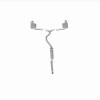 MagnaFlow Cat-Back 2016 Honda Civic (Sedan Only) 1.5L L4 Turbo 2.25in SS Dual Outlet - 19312