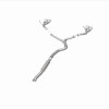 MagnaFlow SYS Cat-Back 15-17 Subaru WRX Sti 2.5L Polished 3in Tips - 19361