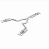 MagnaFlow SYS Cat-Back 2018 Ford Mustang GT 5.0L Competition Dual Exit Polished 4in Tips - 19368