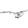 MagnaFlow SYS Cat-Back 2018 Ford Mustang GT 5.0L Street Dual Exit Polished 4in Tips - 19370