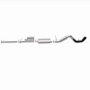 MagnaFlow 11-19 GM 2500/3500 6.0L 4in Single Passenger Side Rear Exit Cat-Back Exhaust w/Black Tips - 19376
