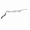 MagnaFlow 11-19 GM 2500/3500 6.0L 4in Single Passenger Side Rear Exit Cat-Back Exhaust w/Black Tips - 19376