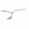 MagnaFlow 18-19 Audi A5 Dual Exit Polished Stainless CatBack Exhaust - 3in Main Piping Diameter - 19390