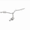 MagnaFlow 18-19 Audi A5 Dual Exit Polished Stainless CatBack Exhaust - 3in Main Piping Diameter - 19390