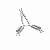 MagnaFlow 2018 Kia Stinger V6 3.3L (Reuse Fascia Tips) Stainless Cat Back Perf Exhaust - 19406