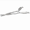 MagnaFlow 2018 Kia Stinger V6 3.3L (Reuse Fascia Tips) Stainless Cat Back Perf Exhaust - 19406