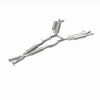 MagnaFlow 2018 Kia Stinger V6 3.3L (Reuse Fascia Tips) Stainless Cat Back Perf Exhaust - 19406