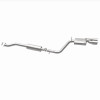 MagnaFlow CatBack 18-19 Toyota Camry SE 2.5L Street Series Single Exit Polished Stainless Exhaust - 19410