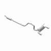 MagnaFlow 2018+ Jeep Wrangler 3.6L 409 SS Dual Split Rear Exit Polished Tips Cat-Back Exhaust - 19416