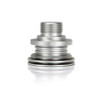 NRG Shift Boot Retainer- Works with SK-350,450,480, 800 & Heat Sink Shift knobs (m18x1.5)- Silver - SKR-100SL User 1