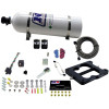 Nitrous Express Q-Jet/Holley Spread Bore Nitrous Kit (50-300HP) w/15lb Bottle - 30080-15