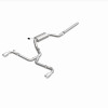 MagnaFlow 18-19 VW GTI 2.0L 409 SS Polished 3in Touring Series Cat-Back Exhaust - 19435