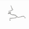 MagnaFlow 18-19 VW GTI 2.0L 409 SS Polished 3in Touring Series Cat-Back Exhaust - 19435