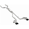 MagnaFlow 20-21 Ford Explorer 3.0L V6 Dual Exit Quad Black Chrome Tip Street Series Cat-Back Exhaust - 19515