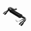 MagnaFlow 2021 Ford Bronco Street Series Axle-Back Exhaust w/ Dual Split Rear Style Exit- Black Tips - 19558