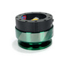 NRG Quick Release Gen 2.0 -  20 Year Anniversary Black Body / Emerald Ring - SRK-200BK-EG20 Photo - Close Up
