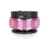 NRG Quick Release Kit - Pyramid Edition - Black Body / Pink Pyramid Ring - SRK-210BK-PK Photo - Close Up