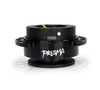 NRG Quick Release Kit - Black Body/ Black Heart Cutout Ring - SRK-222BK-BK Photo - Close Up