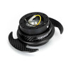 NRG Quick Release Kit Gen 3.0 - Black Body / Carbon Fiber Ring w/ Carbon Fiber Handles - SRK-650CF-1 Photo - Primary