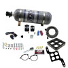 Nitrous Express Dominator Single Entry Crossbar RNC Nitrous Kit (250-750HP) w/Composite Bottle - 63870-12