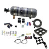 Nitrous Express Dominator Single Entry Crossbar RNC Nitrous Kit (250-750HP) w/Composite Bottle - 63870-12