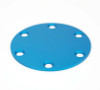 NRG Horn Delete Plate Laser Logo - Blue - STR-250BL Photo - Close Up