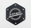 NRG Carbon Fiber w/ Blue Texalium Fabrics Horn Delete Button Circular Logo Front/ Back - STR-640CF/BL Photo - Primary