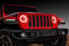 ORACLE Lighting Jeep Wrangler JL/Gladiator JT LED Surface Mount Headlight Halo Kit - 1214-003