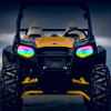 Oracle 08-19 Polaris RZR 570/800/900 Dynamic RGB+W Headlight Halo Kit - - Dynamic - 1273-332