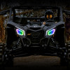 Oracle 17-21 Can-Am Maverick X3 Dynamic RGB+W Headlight Halo Kit - ColorSHIFT - Dynamic - 1275-332