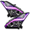 Oracle 15-21 Nissan GT-R RGB+W (Lightning Bolt) Headlight DRL Kit- w/o Controller - 1283-334