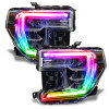 Oracle 19-21 GMC Sierra 1500 RGB+W Headlight DRL Upgrade Kit - ColorSHIFT w/o Cntrl - 1287-334