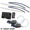Oracle 15-17 Ford Focus RS/ST DRL Upgrade w/ Halo Kit - ColorSHIFT w/ 2.0 Controller - 1322-333