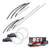 Oracle 16-18 Honda Pilot DRL Upgrade w/ Halo Kit - ColorSHIFT w/ BC1 Controller - 1323-335