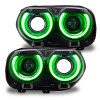 Oracle 15-21 Dodge Challenger RGB+W Headlight DRL Upgrade Kit - ColorSHIFT - BC1 - 1329-335
