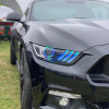 Oracle 15-17 Ford Mustang V6/GT/Shelby Dynamic DRL  w/ Halo Kit - ColorSHIFT - Dynamic - 1335-332