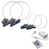 Oracle Lexus ES 300 02-04 Halo Kit - ColorSHIFT w/ Simple Controller - 1343-504