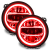 Oracle Jeep Wrangler JL/Gladiator JT RGB+W Headlight DRL Upgrade Kit - ColorSHIFT - 1346-330