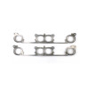 Cometic Chevy Gen-1 Small Block V8 .030in MLS Exhaust Manifold Gasket Set - Brodix/All Pro (7 Bolt) - C5040-030