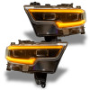 Oracle 19-21 RAM 1500 Projector LED Headlight DRL Kit - ColorSHIFT RGBW+A w/o Cntrl - 1448-339