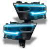 Oracle 19-21 RAM 1500 Headlight DRL Kit Proj. LED - RGBW+A w/ Simple Controller - 1448-504
